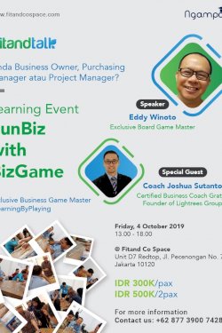 FunBiz with BizGame - Exclusive Board Game Master with Eddy Winoto